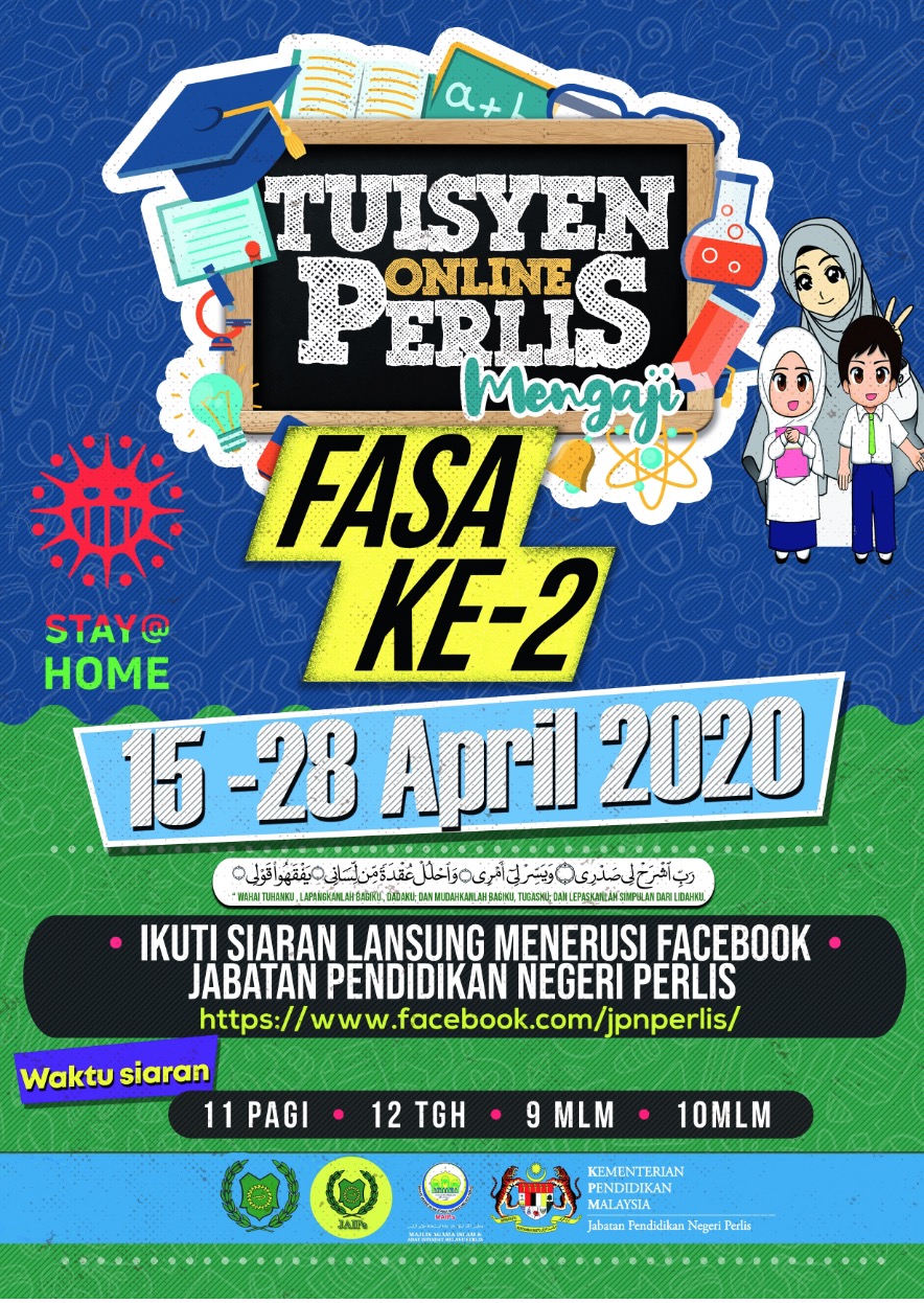 Tuisyen Online Perlis Mengaji" (15-28 April 2020)